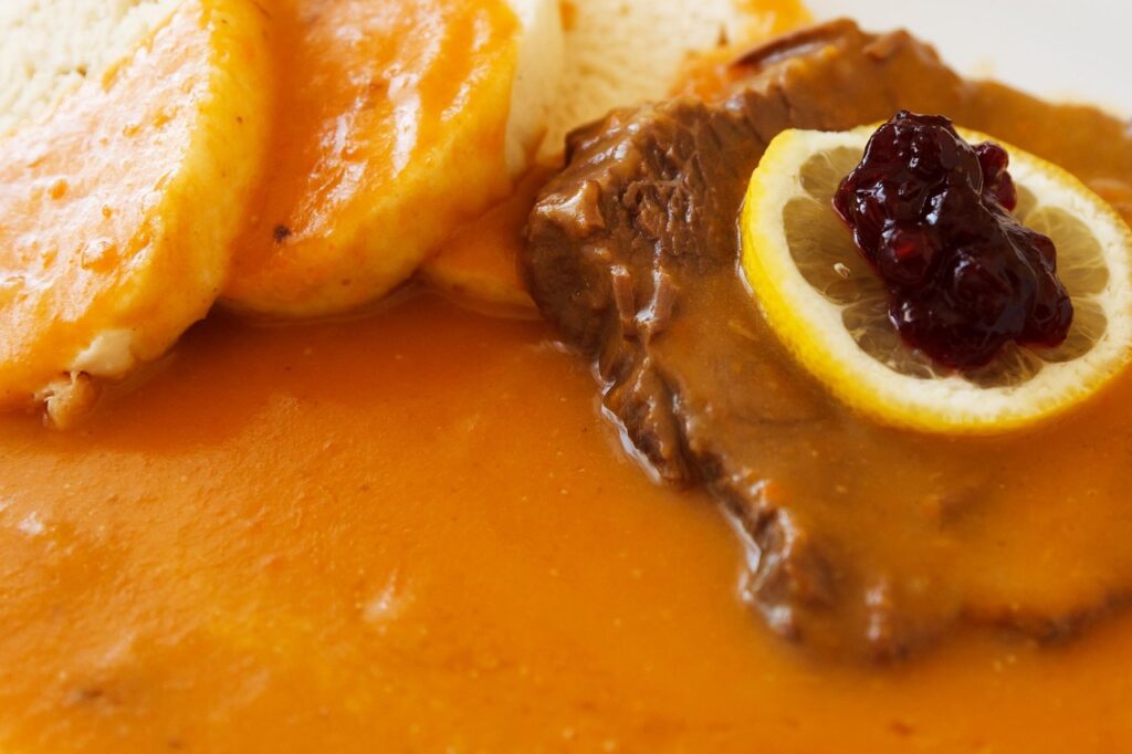 Tradiční české jídlo – ilustrační fotografie pro sekci menu